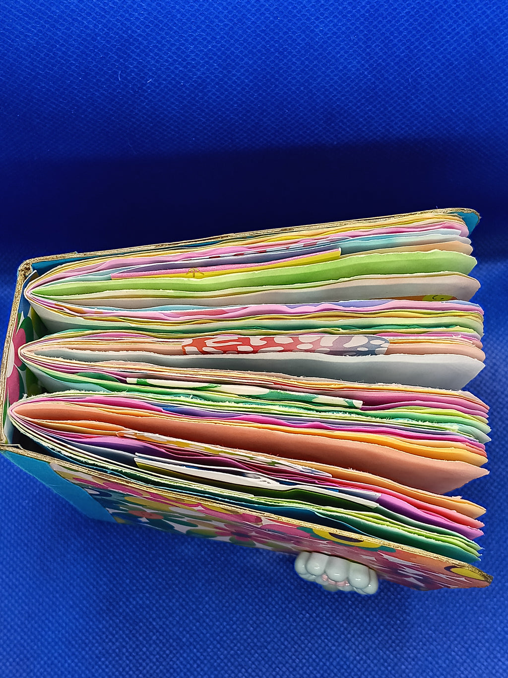 Garden of Whimsy Small Junk Journal-One-of-a-Kind Handmade Journal