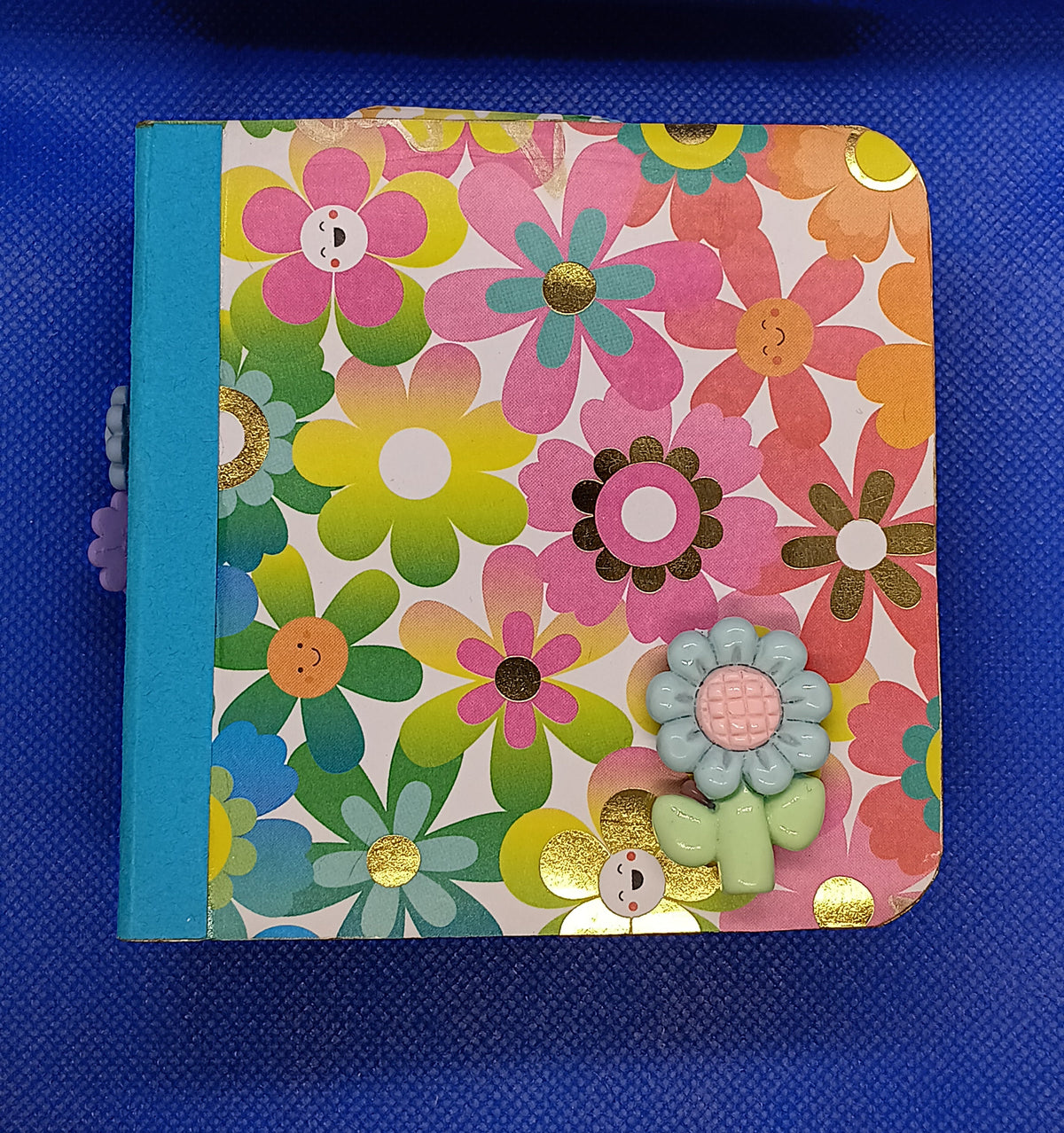 Garden of Whimsy Small Junk Journal-One-of-a-Kind Handmade Journal
