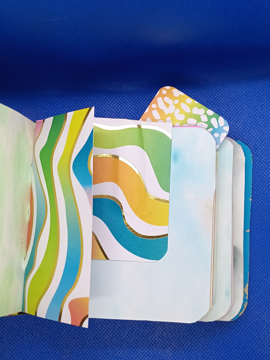 Garden of Whimsy Small Junk Journal-One-of-a-Kind Handmade Journal