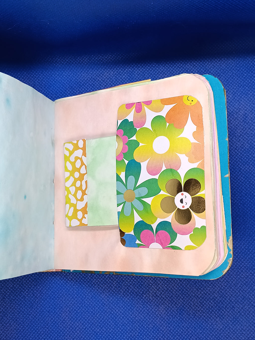 Garden of Whimsy Small Junk Journal-One-of-a-Kind Handmade Journal