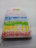 Rainbow Explosion Junk Journal-Handmade Quilted Journal