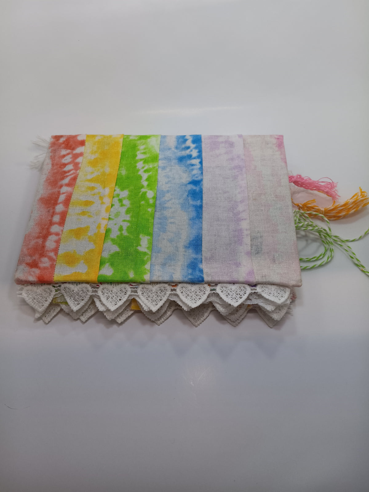 Rainbow Explosion Junk Journal-Handmade Quilted Journal
