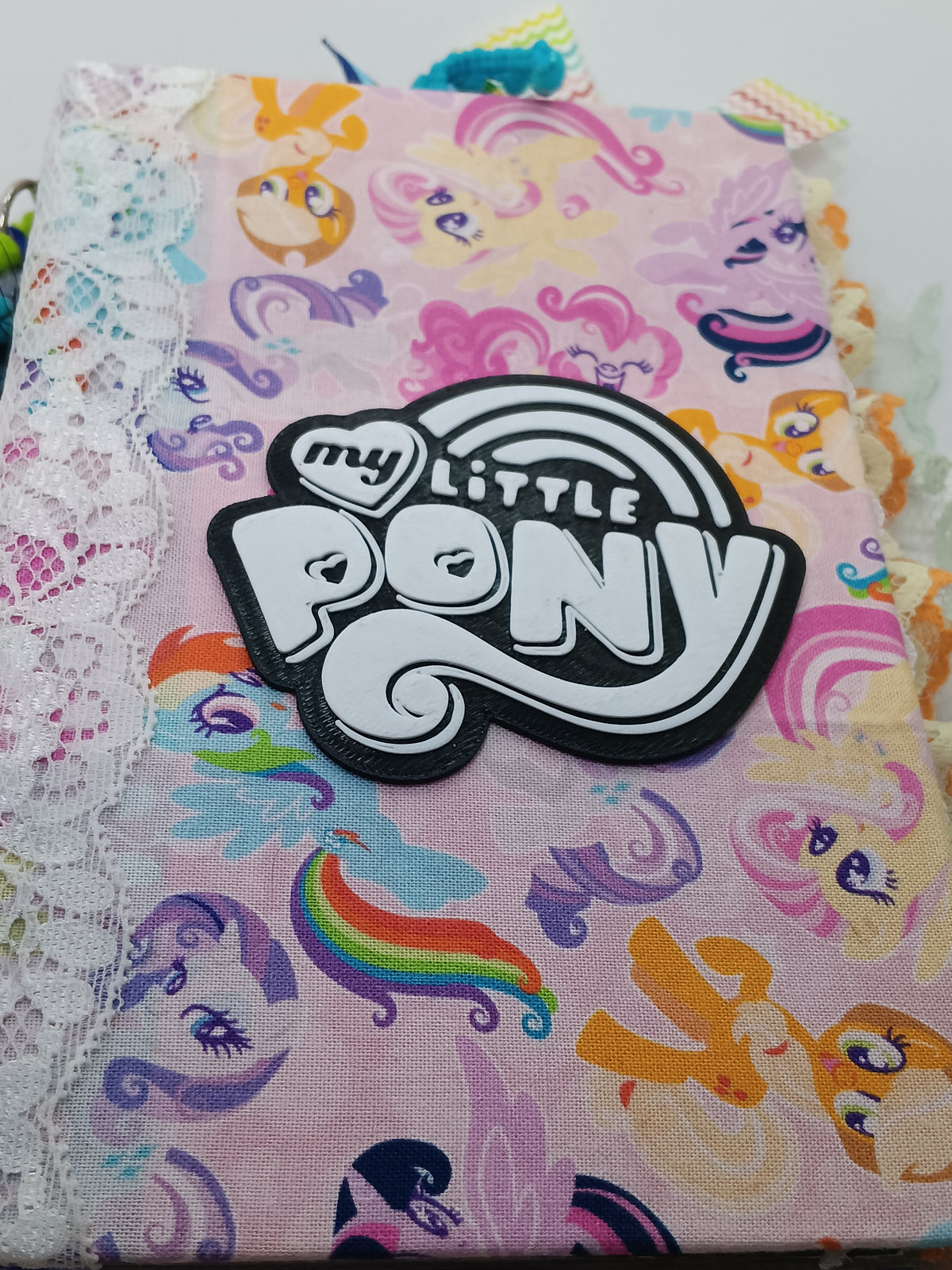 Rainbow Pony Handmade Junk Journal-My Little Pony Inspired