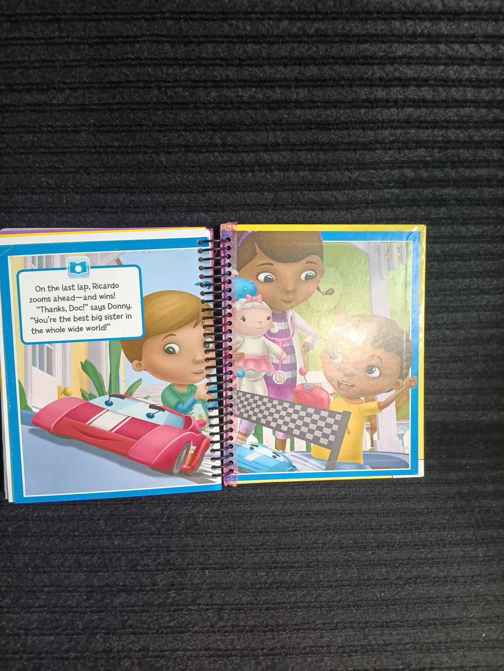 Storybook Journal Notebook | Spiral Bound Keepsake Journal